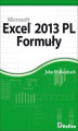 Okładka książki: Excel 2013 PL. Formuły