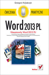 Okładka: Word 2013 PL. Ćwiczenia praktyczne