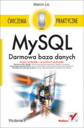 Okładka: MySQL. Darmowa baza danych. Ćwiczenia praktyczne. Wydanie II
