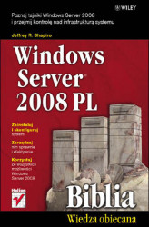 Okładka: Windows Server 2008 PL. Biblia