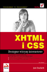 Okładka: XHTML i CSS. Dostępne witryny internetowe