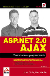 Okładka: ASP.NET 2.0 AJAX. Zaawansowane programowanie