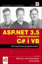 Okładka: ASP.NET 3.5 z wykorzystaniem C# i VB. Zaawansowane programowanie
