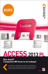 Okładka: Access 2013 PL. Kurs