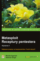 Okładka: Metasploit. Receptury pentestera. Wydanie II