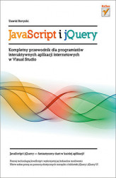 Okładka: JavaScript i jQuery. Kompletny przewodnik dla programistów interaktywnych aplikacji internetowych w Visual Studio
