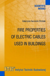 Okładka: Fire properties of electric cables used in buildings