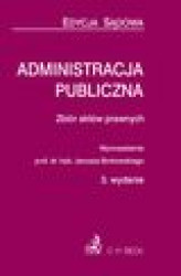 Okładka: Administracja publiczna - zbiór aktów prawnych