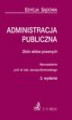 Okładka książki: Administracja publiczna - zbiór aktów prawnych