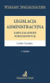 Okładka książki: Legislacja administracyjna