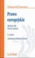 Okładka książki: Prawo europejskie