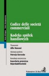 Okładka: Codice delle societa commerciali. Kodeks spółek handlowych