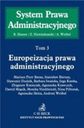 Okładka: Europeizacja prawa administracyjnego