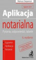 Okładka książki: Aplikacja notarialna