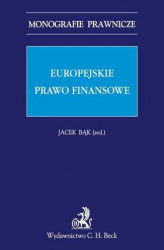 Okładka: Europejskie prawo finansowe