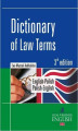 Okładka książki: Dictionary of Law Terms. Słownik terminologii prawniczej English-Polish/Polish-English