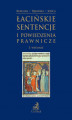 Okładka książki: Łacińskie sentencje i powiedzenia prawnicze