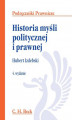 Okładka książki: Historia myśli politycznej i prawnej
