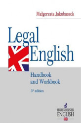 Okładka: Legal English. Handbook and Workbook