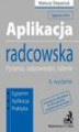 Okładka książki: Aplikacja radcowska