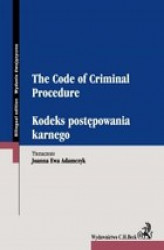 Okładka: Kodeks postępowania karnego / The Code of Criminal Procedure