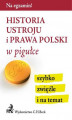 Okładka książki: Historia ustroju i prawa Polski w pigułce