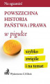 Okładka książki: Powszechna historia państwa i prawa w pigułce
