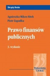 Okładka: Prawo finansów publicznych