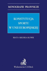 Okładka: Konstytucja sportu w Unii Europejskiej