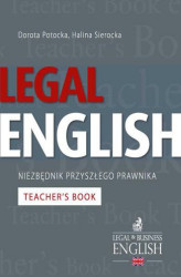 Okładka: Legal English – Niezbędnik przyszłego prawnika Teacher's Book