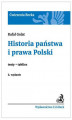 Okładka książki: Historia państwa i prawa Polski