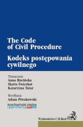Okładka: Kodeks postępowania cywilnego. The Code of Civil Procedure
