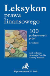 Okładka: Leksykon prawa finansowego. 100 podstawowych pojęć