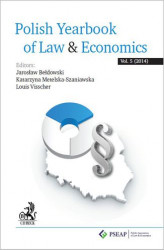 Okładka: Polish Yearbook of Law&Economics Vol. 5 (2014)