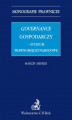 Okładka książki: Governance gospodarczy - studium prawnomiędzynarodowe