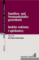 Okładka: Kodeks rodzinny i opiekuńczy. Familien- und Vormundschaftsgesetzbuch