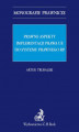 Okładka książki: Prawne aspekty implementacji prawa UE do systemu prawnego RP