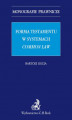 Okładka książki: Forma testamentu w systemach common law