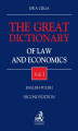 Okładka książki: The Great Dictionary of Law and Economics. Vol. I. English - Polish