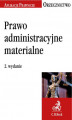 Okładka książki: Prawo administracyjne materialne. Orzecznictwo Aplikanta