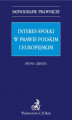 Okładka książki: Interes spółki w prawie polskim i europejskim