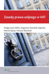 Okładka: Zasady prawa unijnego w VAT