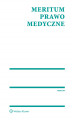 Okładka książki: MERITUM Prawo medyczne
