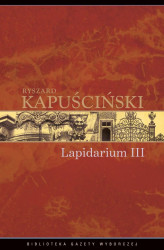 Okładka: Lapidarium III