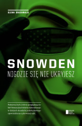 Okładka: Snowden. Nigdzie się nie ukryjesz