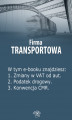 Okładka książki: Firma transportowa, wydanie marzec 2014 r.