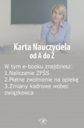 Okładka: Karta Nauczyciela od A do Z, wydanie maj 2014 r.