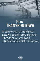 Okładka: Firma transportowa, wydanie sierpień 2014 r.