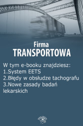 Okładka: Firma transportowa, wydanie wrzesień 2014 r.