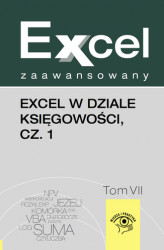 Okładka: Excel w dziale księgowości. Część 1